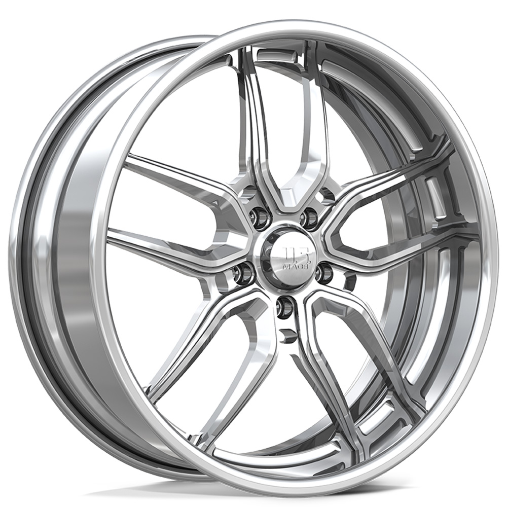 18" U.S. Mags Forged Wheels Throwdown 5 UF057 Custom Tuckin Series Rims  