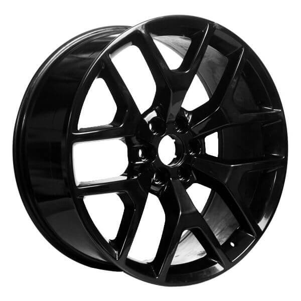 26" GMC Sierra Wheels 288 Gloss Black OEM Replica Rims 