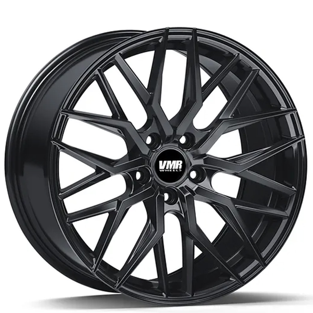 18" VMR Wheels V802 Crystal Black Flow Formed Rims