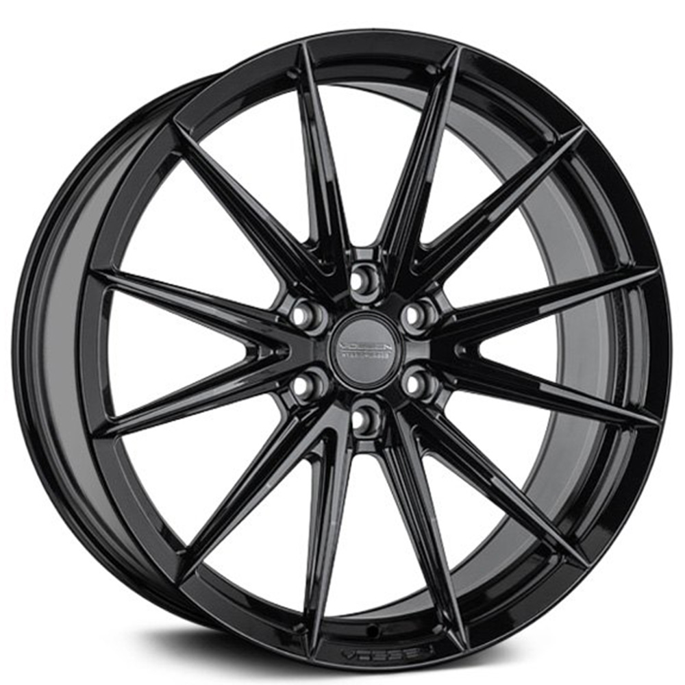 17" Vossen Wheels HFX-2 Gloss Black Off-Road 6-Lugs Rims