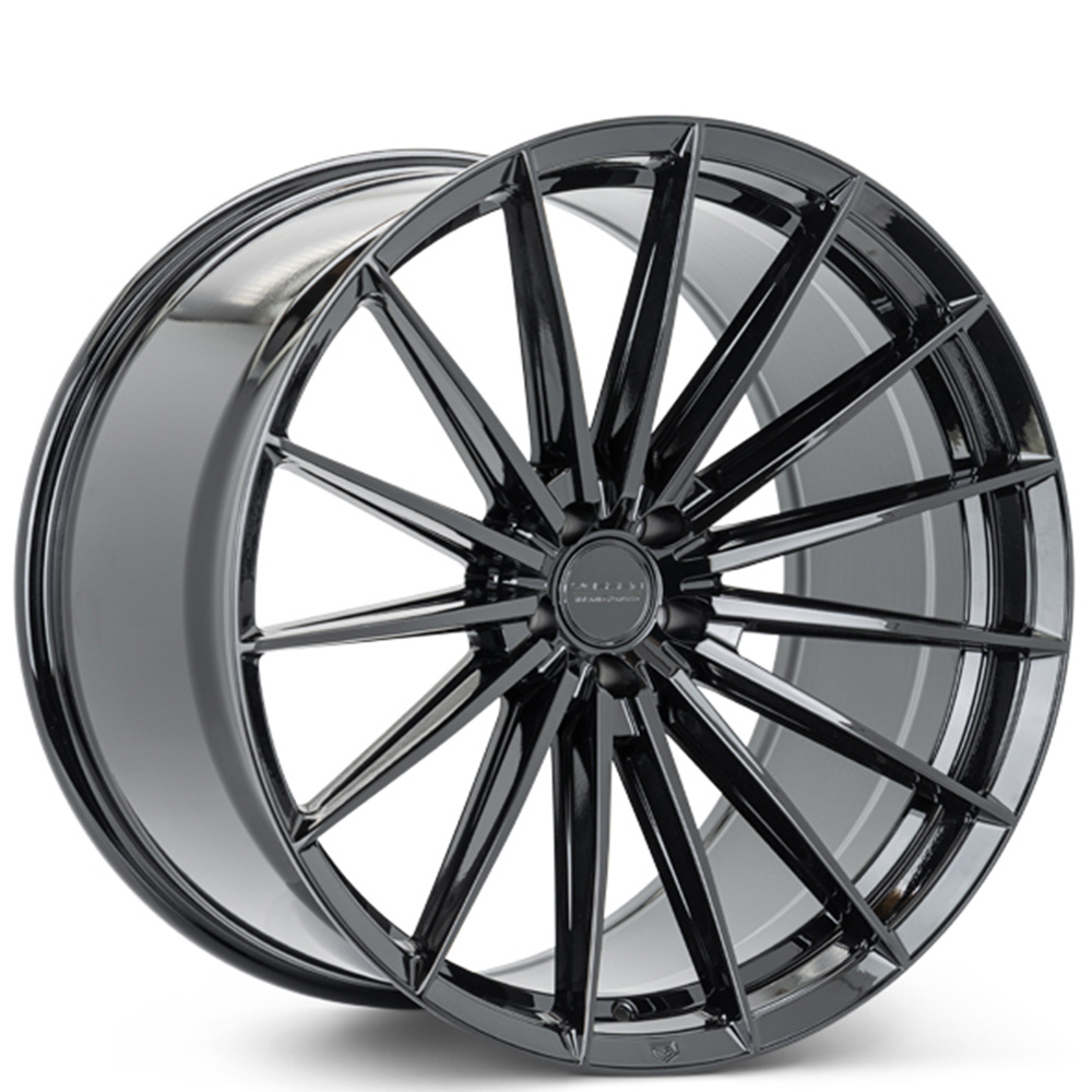 20" Vossen Wheels HFX-4 Gloss Black 5-Lugs Corvette Rims