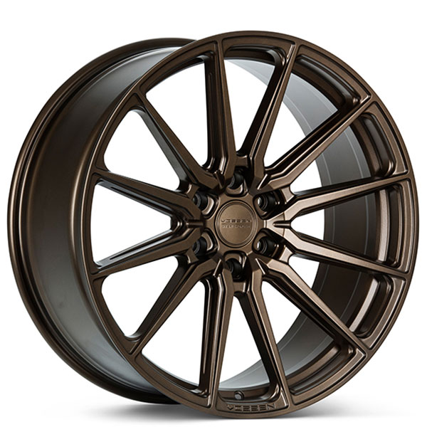 24 Vossen Wheels HF6-4 Custom Satin Bronze Rims #VSS112-3