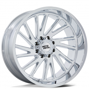 22" Moto Metal Wheels MO811 Combat Chrome Off-Road Rims