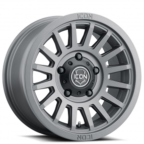 17" ICON Alloys Wheels Recon SLX Charcoal Crossover Rims