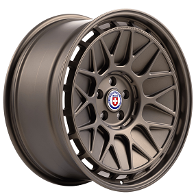 21" HRE Wheels 500 GTM Satin Bronze Floating Cap Monoblock Forged Rims