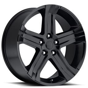 24" Dodge Ram RT Wheels FR 69 Gloss Black OEM Replica Rims