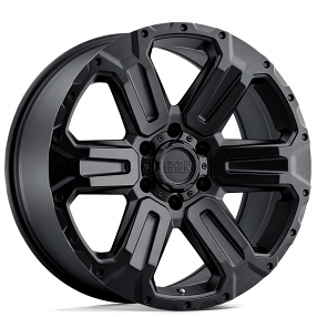 17" Black Rhino Wheels Wanaka Matte Black Off-Road Rims