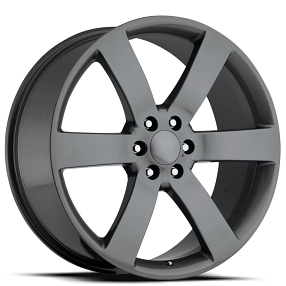 22" Chevy Trailblazer SS Wheels FR 32 Competition Grey OEM Replica Rims
