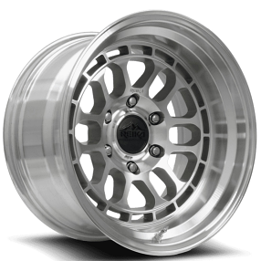 17" Reika Wheels Rambler R35 Machined Clear Flow Formed Off-Road Rims
