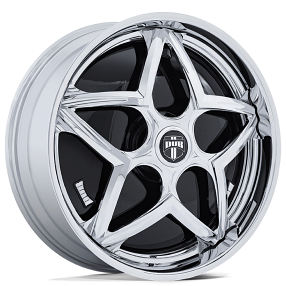 26" Dub Forged Wheels S831 Mandate Chrome Spinner Rims