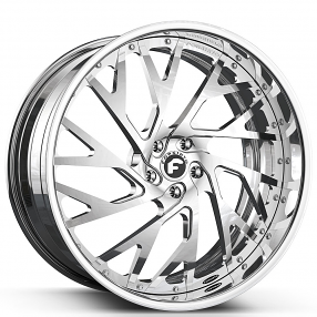 24" Forgiato Wheels Concentrati-FF Chrome Forged Rims