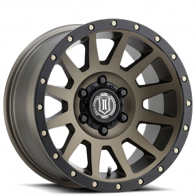 18" ICON Alloys Wheels Compression Bronze Off-Road Rims