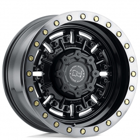 17" Black Rhino Wheels Abrams Gloss Gunblack with Machined Dark Tint Lip Off-Road Rims 