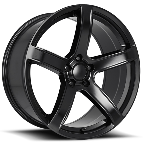 20" Dodge Hellcat HC2 Wheels FR 77F Satin Black OEM Replica Flow Formed Rims