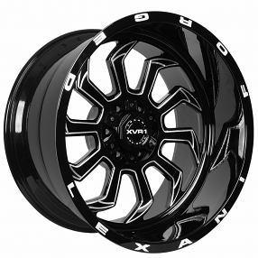 20" Lexani Off-Road Forged Wheels Legend Custom Gloss Black Milled Rims