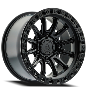 20" Arena Wheel Co A103 Mission Satin Black 6-Lug Off-Road Rims  