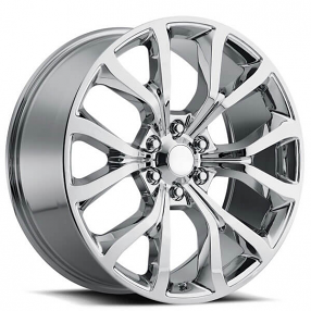 22" Ford Expedition Wheels FR 52 Chrome OEM Replica Rims