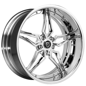 20/21" Lexani Forged Wheels LF-733 Insignia Chrome Rims 