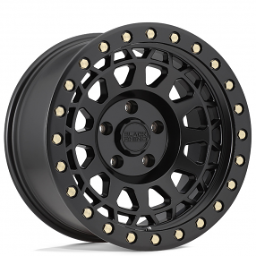 20" Black Rhino Wheels Primm Matte Black with Brass Bolts Off-Road Rims 