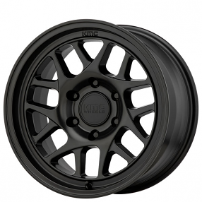 17" KMC Wheels KM717 Bully Ol Satin Black Off-Road Rims 