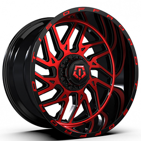 Tis Wheels Gb Gloss Black Off Road Rims Tor