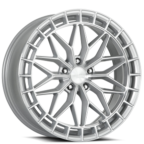 20" Katana Racing Wheels KR12 Gloss Silver with Machined Face Rims