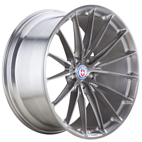 20" HRE Wheels P103 Brushed Dark Clear Monoblock Forged Rims