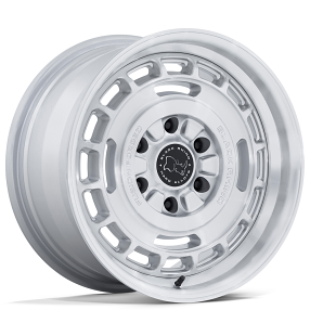 17" Black Rhino Wheels Vagabond BR600 Gloss Silver with Machined Face Fusion Forged Rims