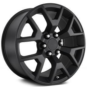 22" Performance Replicas Wheels PR169 Matte Black Rims