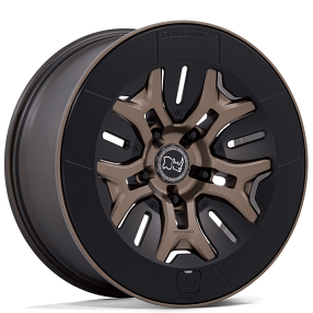 20" Black Rhino Wheels Rockledge BR406 Matte Bronze Monoblock Forged Off-Road Rims