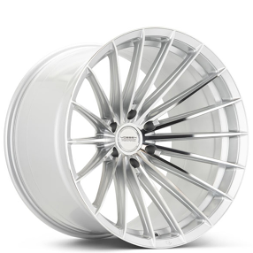 17" Vossen Wheels HFX-4 Silver Polished Off-Road 6-Lugs Rims