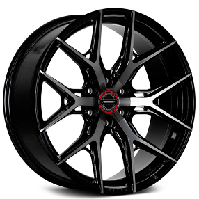 18" Vossen Wheels HF6-4 Tinted Gloss Black Off-Road 6-Lugs Rims