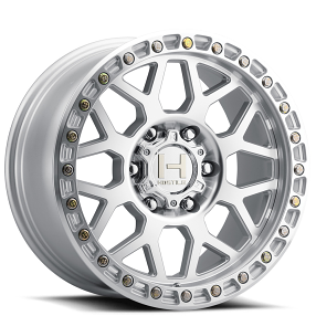 18" Hostile Wheels H601 Rapture Silver Machined Off-Road Rims