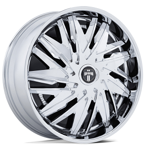 26" Dub Forged Wheels S832 Temptress Chrome Spinner Rims