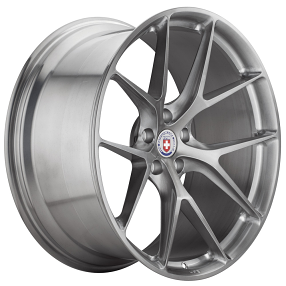 20" HRE Wheels P101 Brushed Dark Clear Monoblock Forged Rims