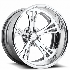 28" U.S. Mags Forged Wheels Venom Concave US824 Polished Vintage Forged 2-Piece Rims