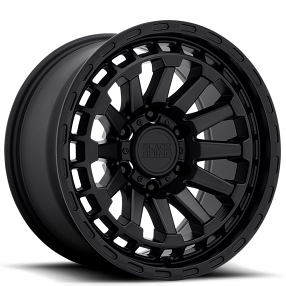 20" Black Rhino Wheels Raid Matte Black Off-Road Rims