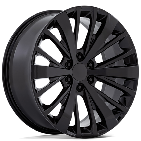 22" Performance Replicas Wheels PR201 Gloss Black Rims