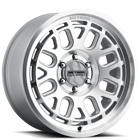 18" Method Wheels 321 Machined with Clear Coat Off-Road Rims