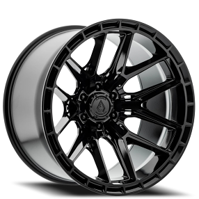 20" Arena Wheel Co A114 Battle Gloss Black 6-Lug Off-Road Rims