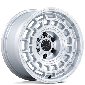 17" Black Rhino Wheels Awol BR024 Silver with Machined Face Off-Road Flow Formed Rims