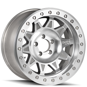 17" Dirty Life Wheels Roadkill 9302 Machined with Beadlock Crossover Rims