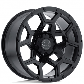 17" Black Rhino Wheels Overland Matte Black Off-Road Flow Formed Rims