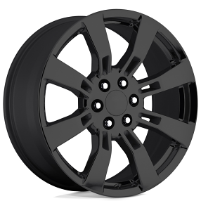 22" Performance Replicas Wheels PR144 Gloss Black Rims