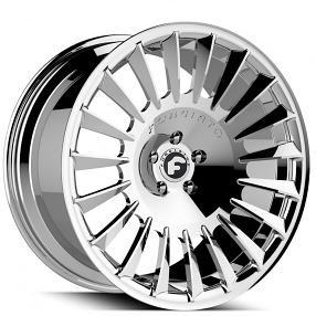 22" Forgiato Wheels Calibro-M High Polished Forged Rims 