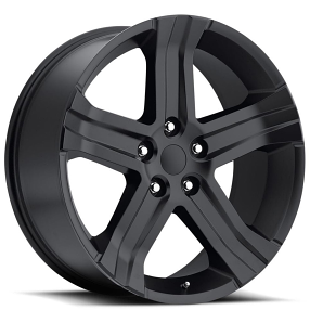 24" Dodge Ram RT Wheels FR 69 Satin Black OEM Replica Rims