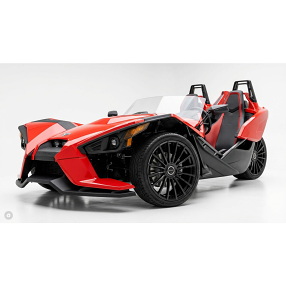 22" Koko Kuture Wheels URFA Gloss Black Flow Formed Floating Cap Polaris Slingshot / 3-Wheeler Rims
