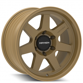 17" Mayhem Wheels 8307 Convoy Satin Bronze Off-Road Rims