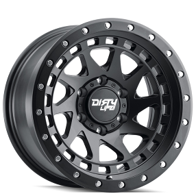 17" Dirty Life Wheels Enigma Pro 9311 Matte Black with Black Lip Off-Road Rims