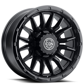 20" ICON Alloys Wheels Cajon Double Black 8-Lug Off-Road Rims